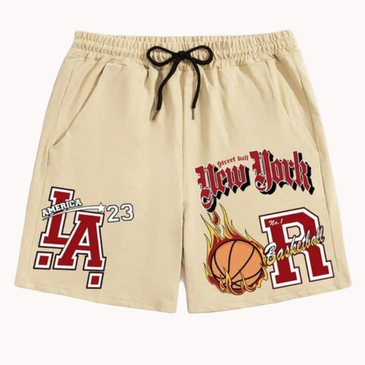 Bermuda Masculina em Moletom Premium - Estilo Americano Casual & Fitness