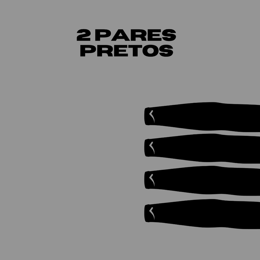 Manguito de Compressão UV Protection (Kit 2 Pares) - Performance Pro-Arm