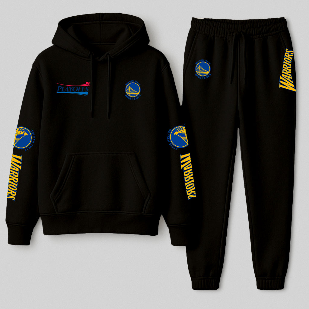 Conjunto Moletom Golden State Warriors - Edição Streetwear Hype