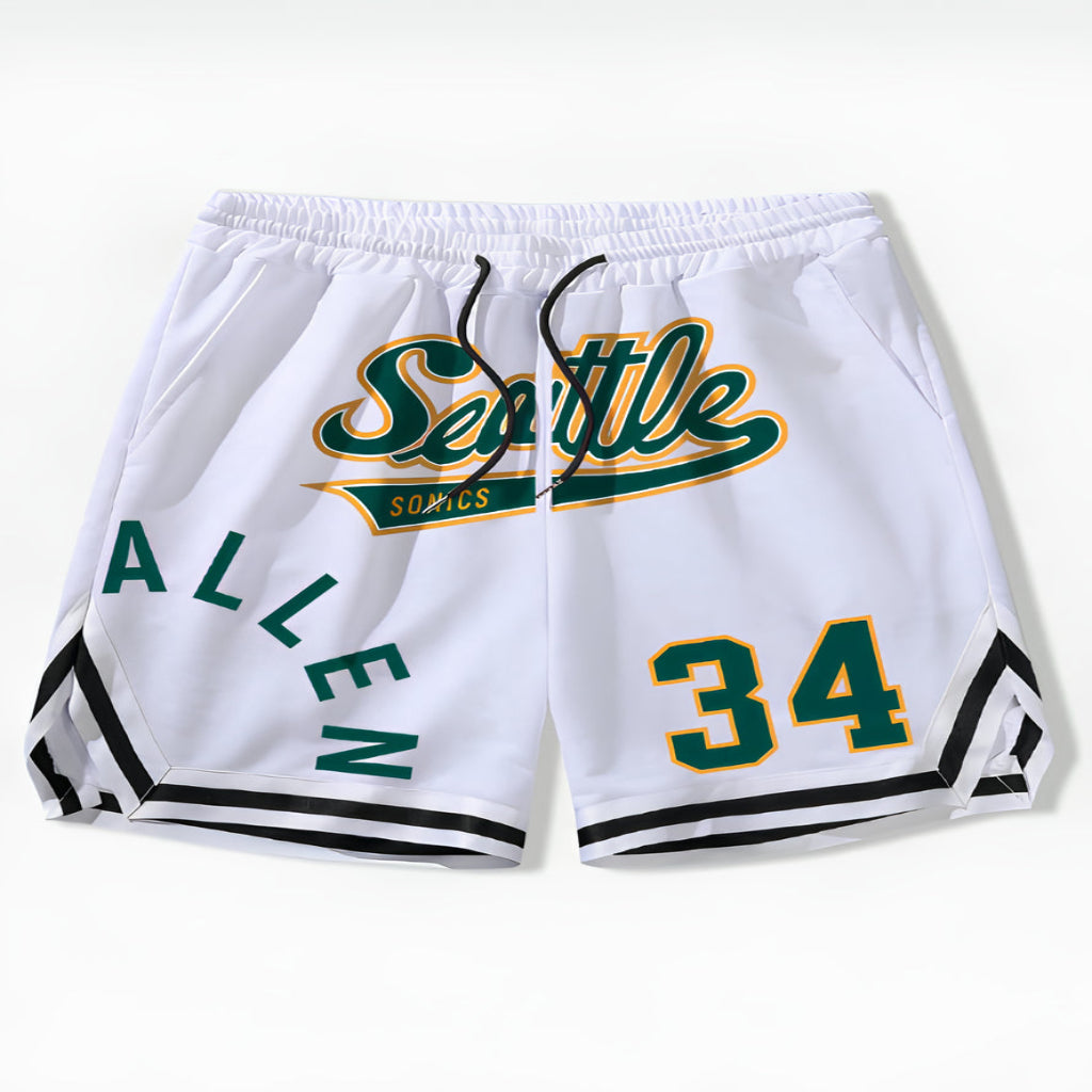 Short Masculino de Basquete Performance - Tecido Flex com Elastano