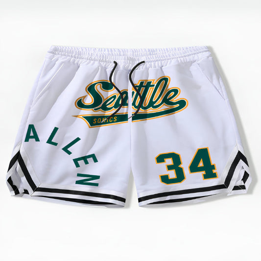 Short Masculino de Basquete Performance - Tecido Flex com Elastano